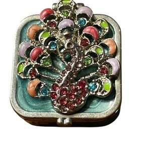 Papyrus Colorful Peacock Design mini Box